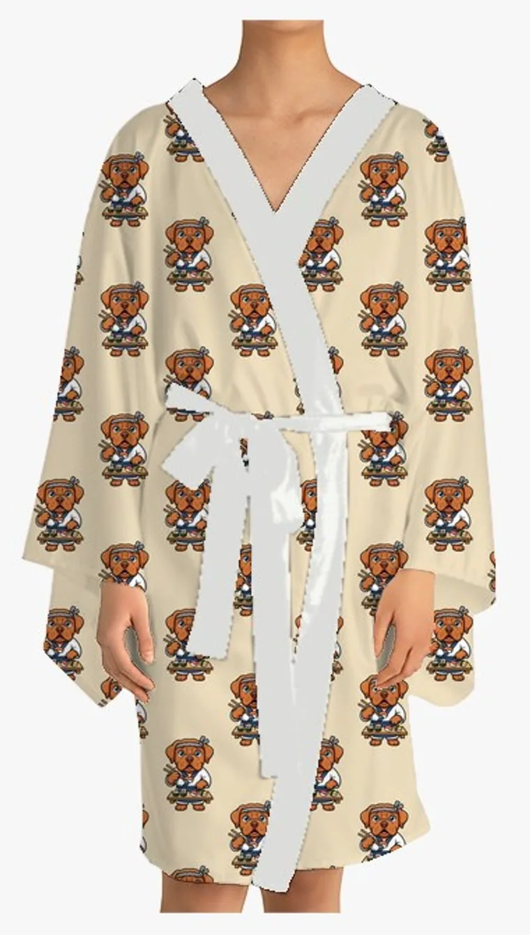 Example kimono designed from a photo
