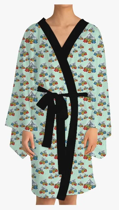 Example kimono designed from a photo